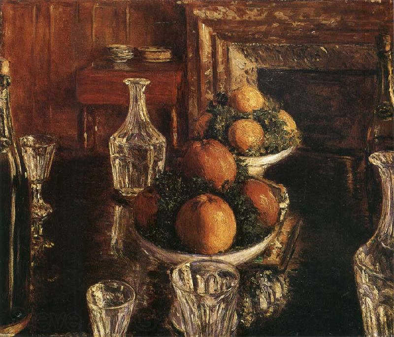 Gustave Caillebotte Still life Spain oil painting art